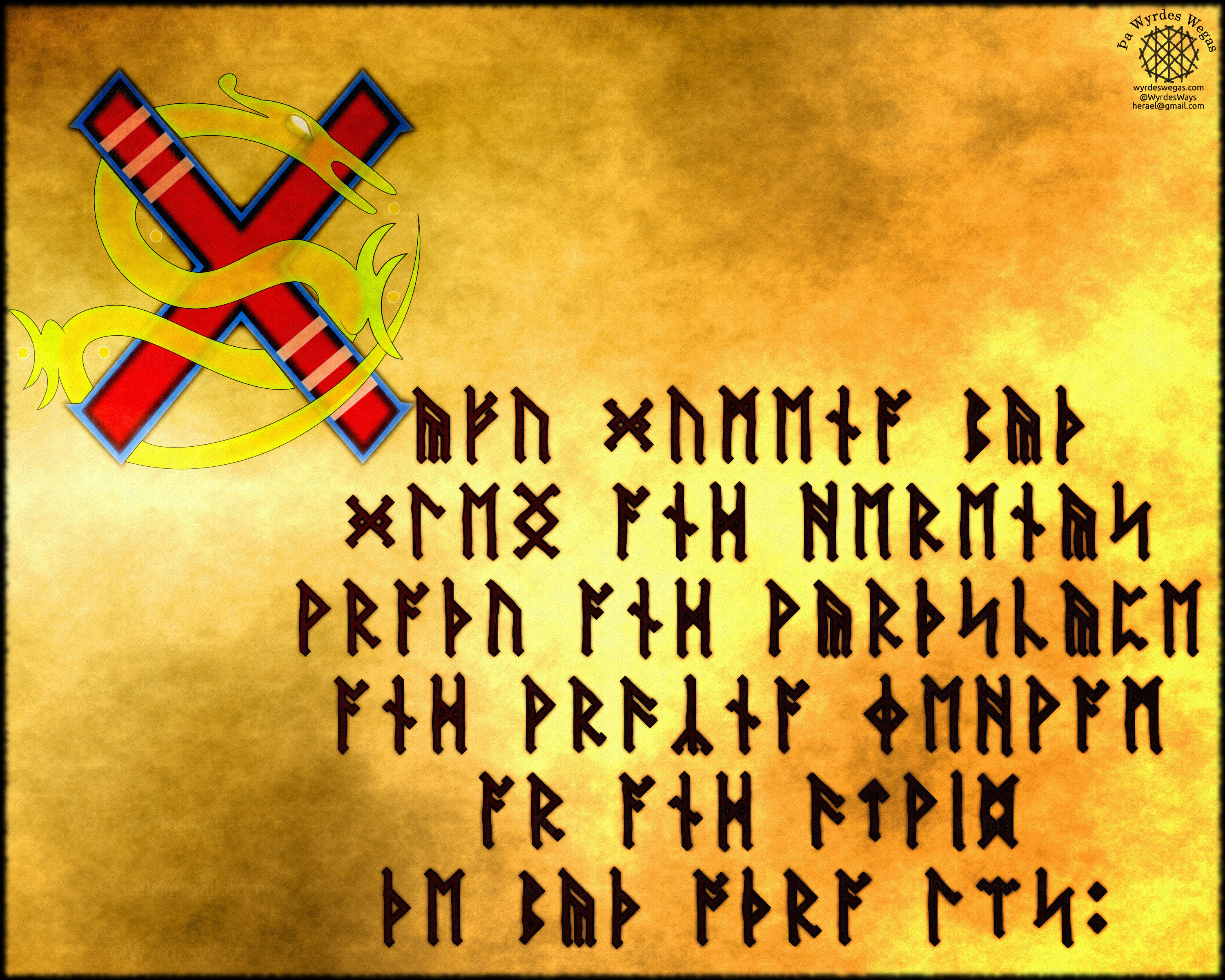 Anglo-Saxon Fuþorc-Gyfu